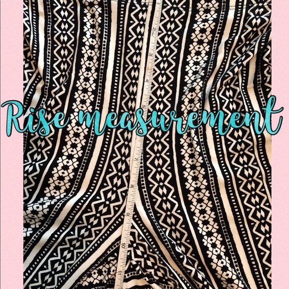 EXPRESS XS flare bottom tribal print pants - Picture 6 of 6